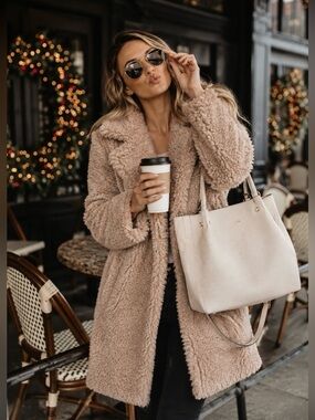 Cozy Girl/Winter Chic Teddy Bear Coat